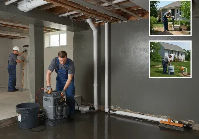 Basement Waterproofing and Flood Prevention process in Fort Knox, KY